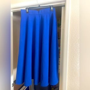 Blue skirt from White Mark XL